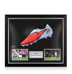 Eduardo Camavinga Signed Nike Phantom Boot In Bubble Frame: Option 1