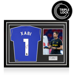 Xabi Alonso Back Signed Match Issue Chelsea FC 2026-27 Home Shirt In Hero Frame: Option 1