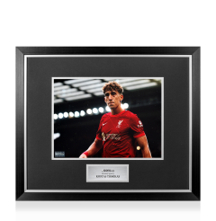 Konstantinos Tsimikas Signed Liverpool FC Photo In Premium Photo Frame: Greek Scouser
