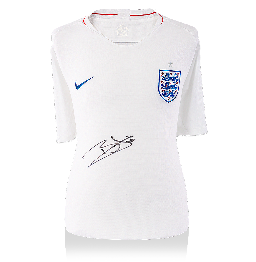 Dele Alli Front Signed England 2018-19 Home Shirt ...