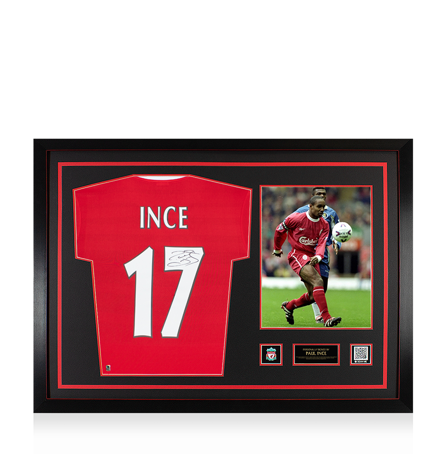 Liverpool best sale jersey framed