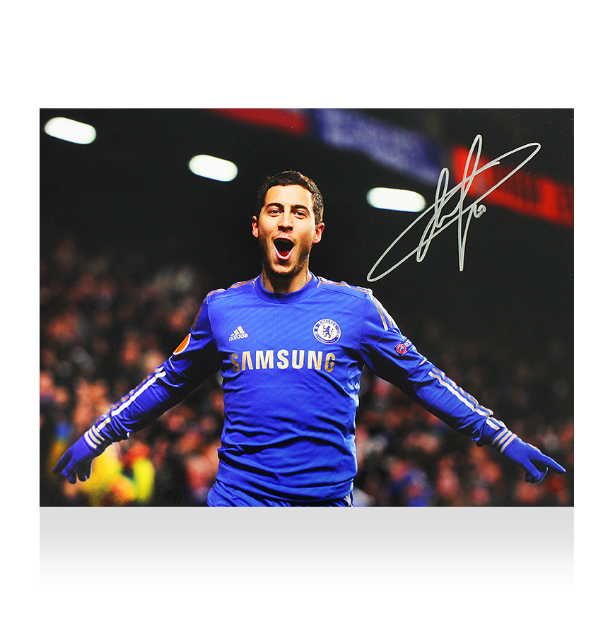 Eden hazard autograph clearance