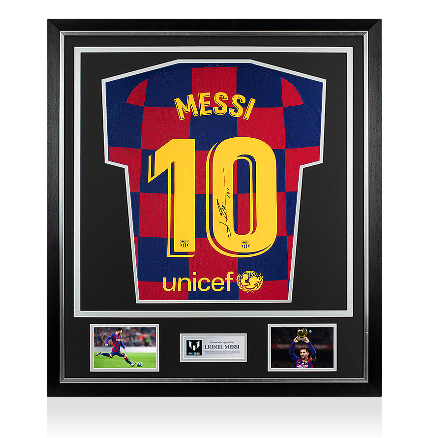 messi jersey back