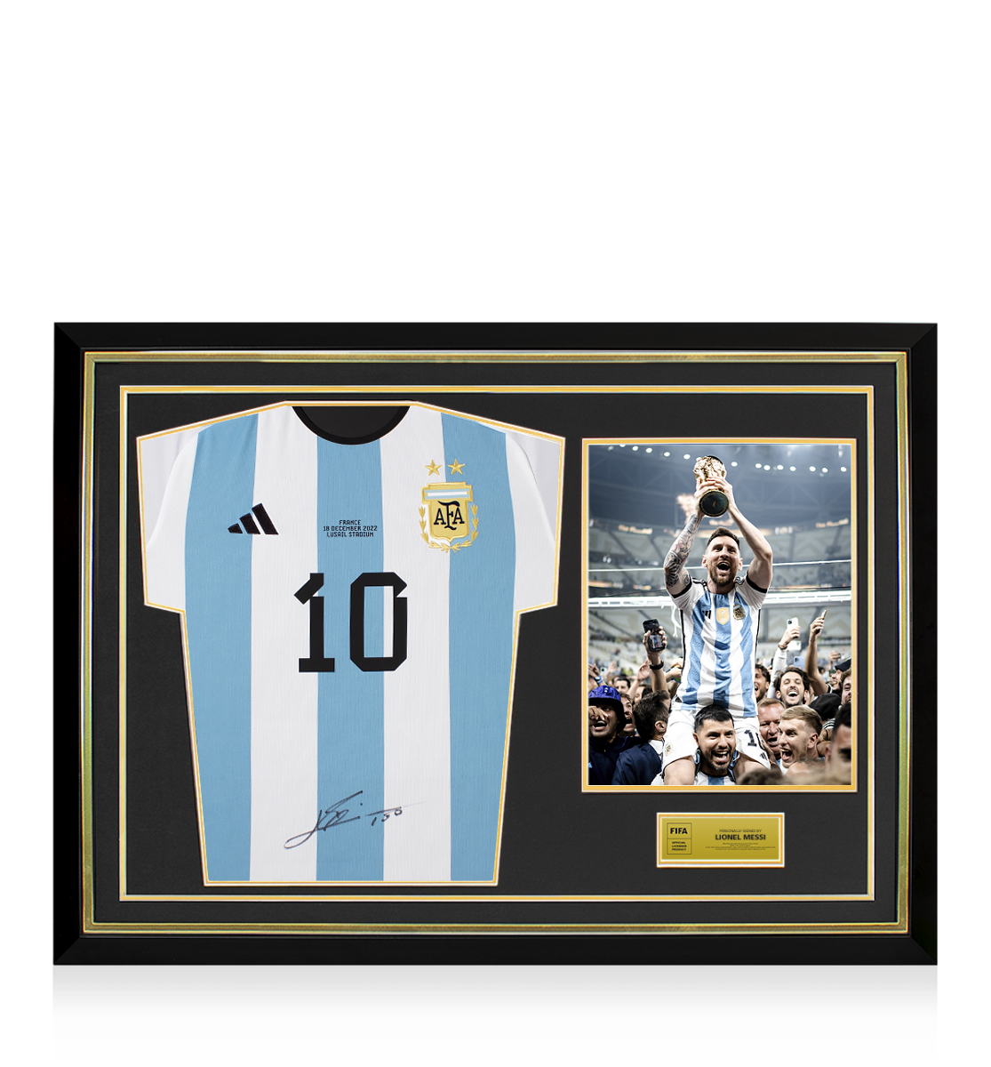 PRE-ORDER Lionel Messi Official FIFA World Cup Back