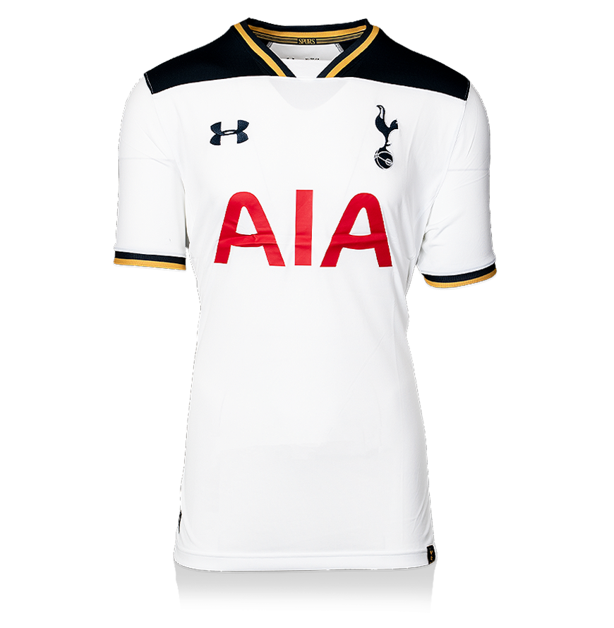 Dele Alli Front Signed Tottenham Hotspur 2016-17 Home Shirt