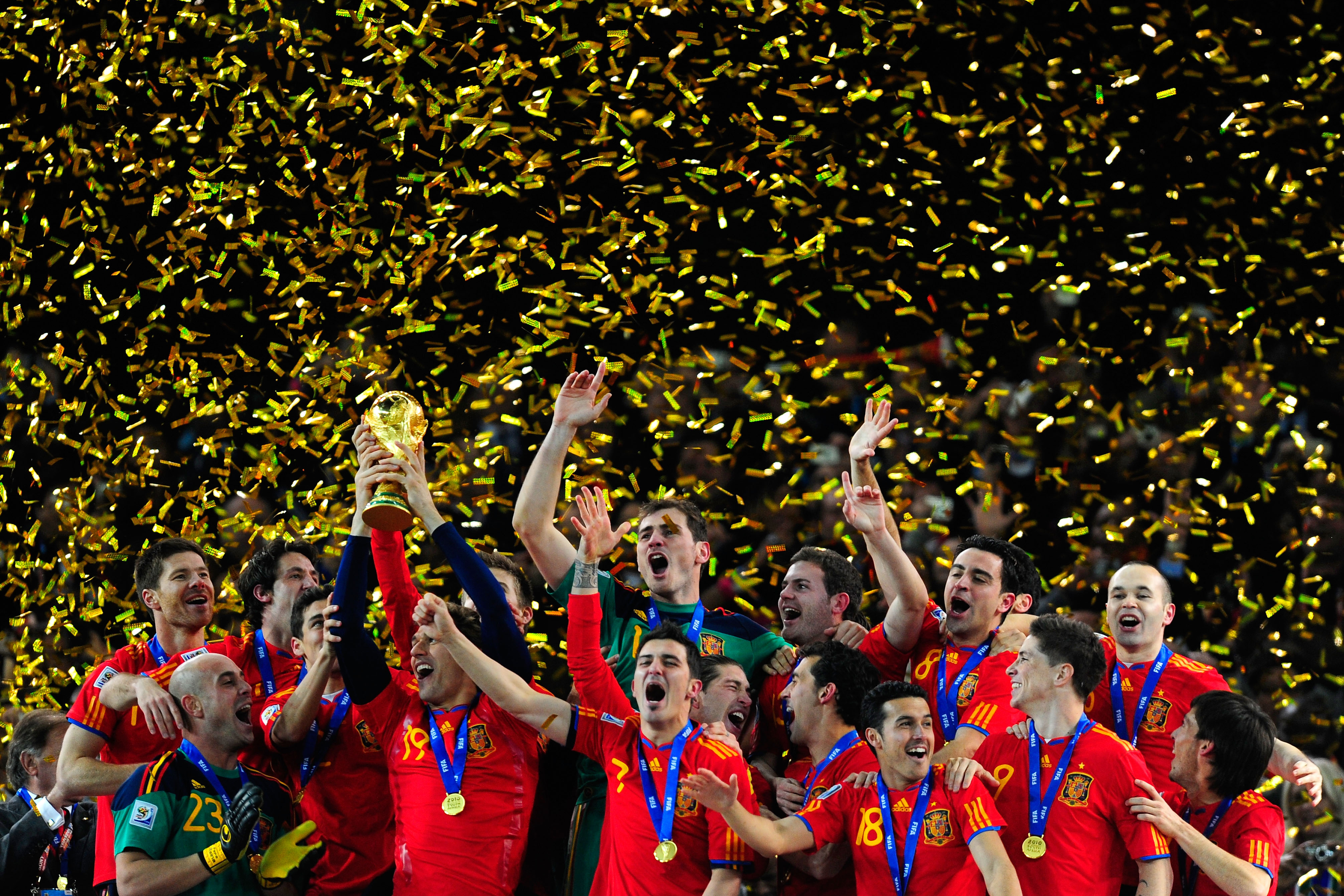 Spain signed shirts