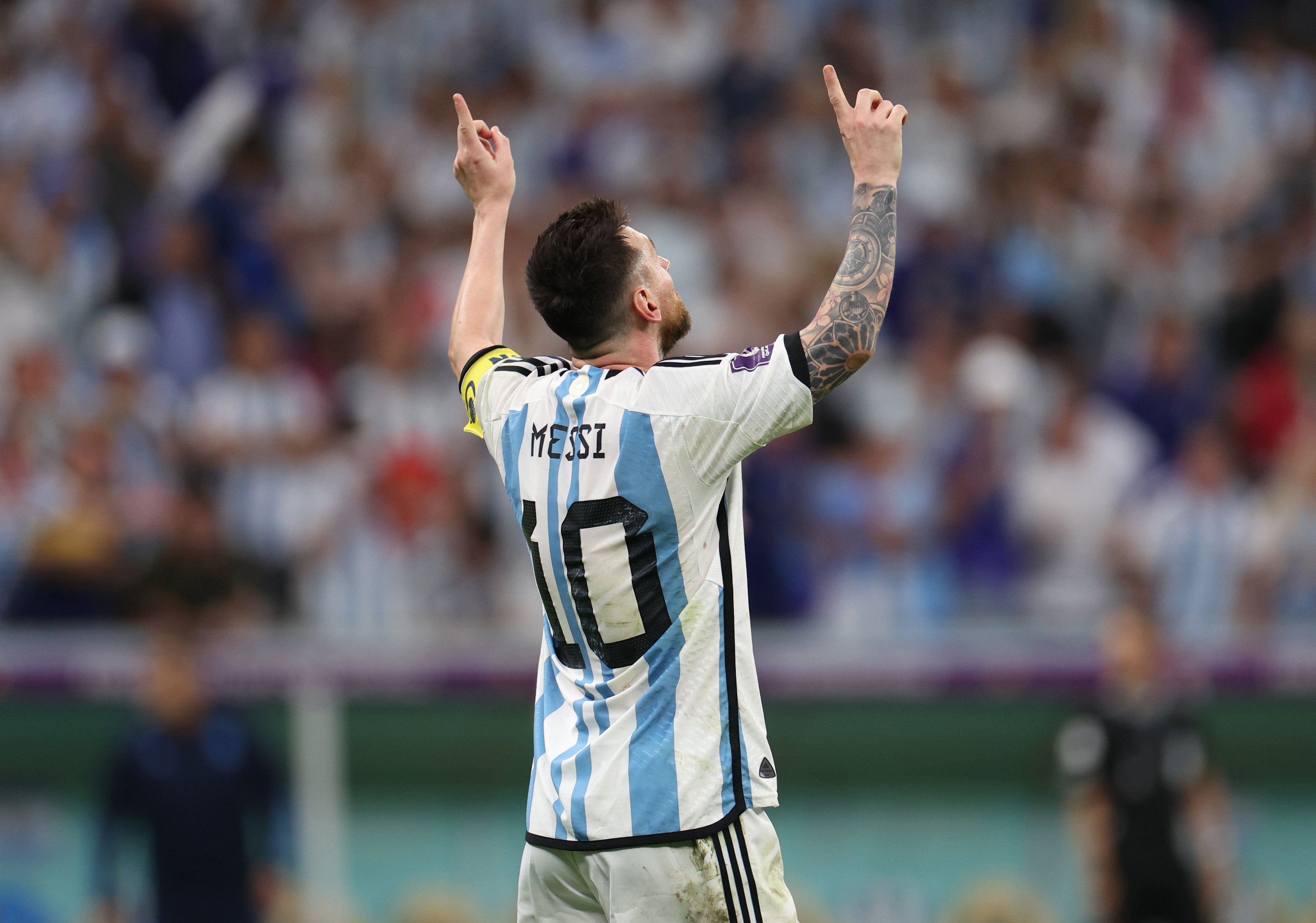Lionel Messi signed shirts