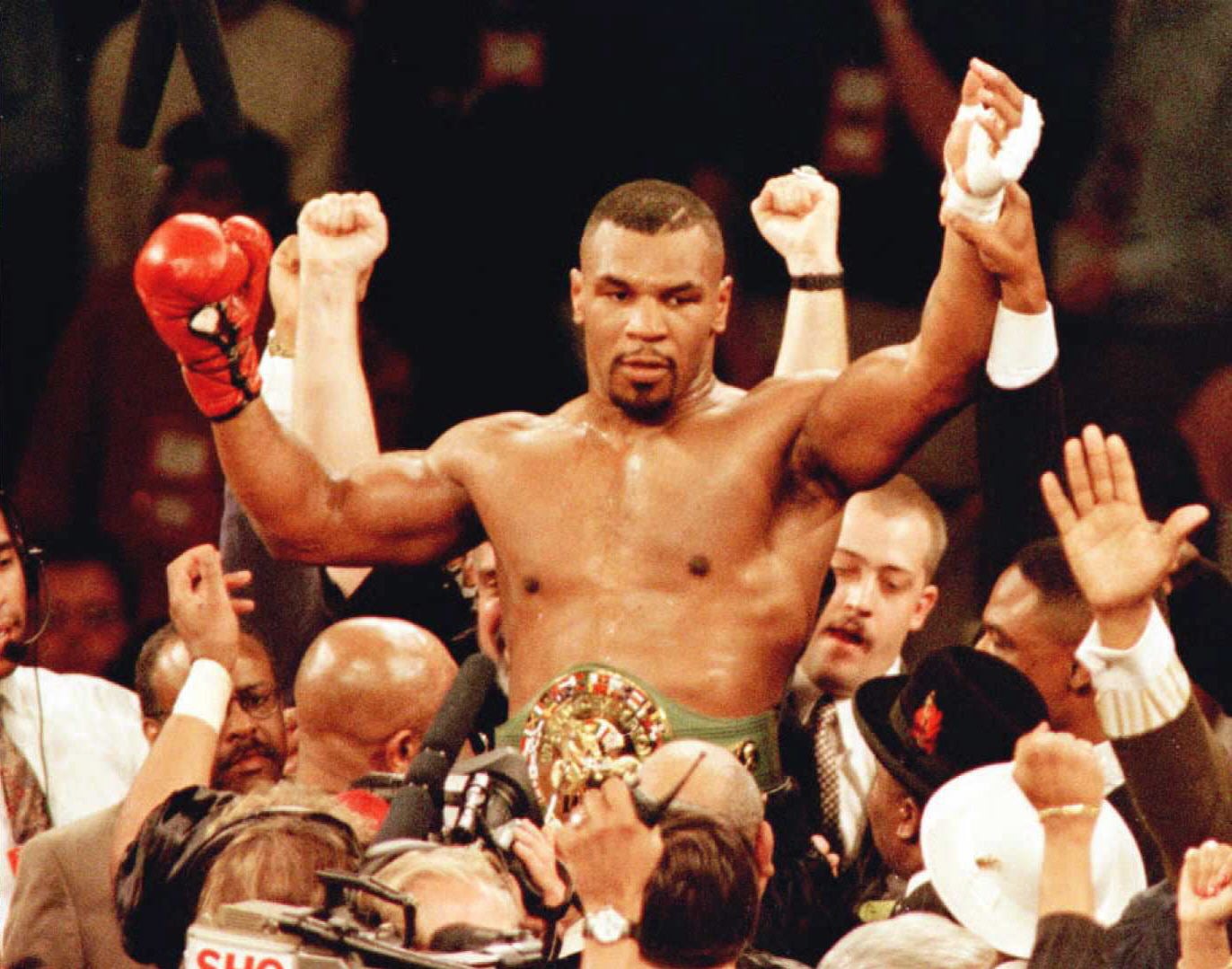 Mike Tyson signed memorabilia