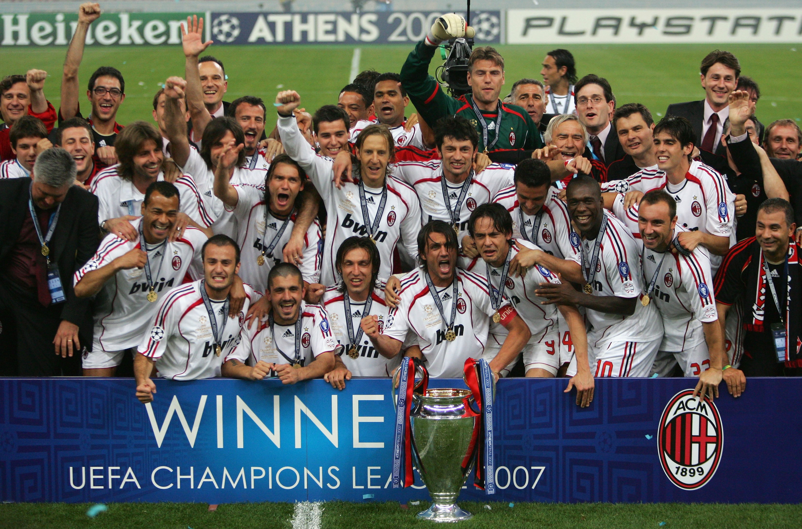 AC Milan signed shirts