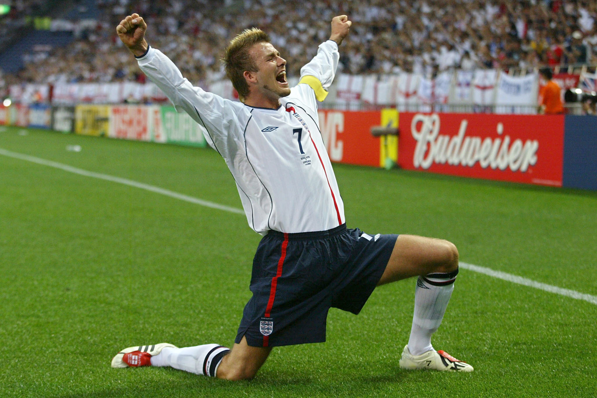 Sir David Beckham signed shirts
