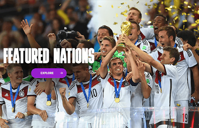 FIFA World Cup Featured Nations