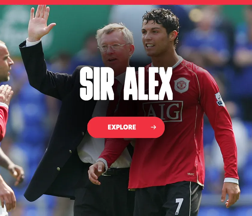 Sir Alex Ferguson — signed memorabilia