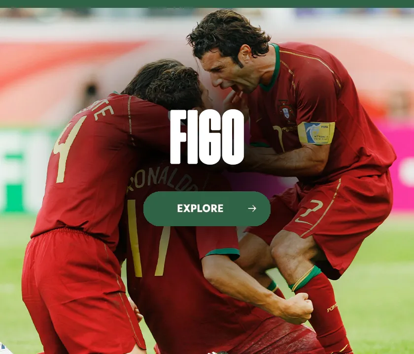 Luis Figo — signed memorabilia