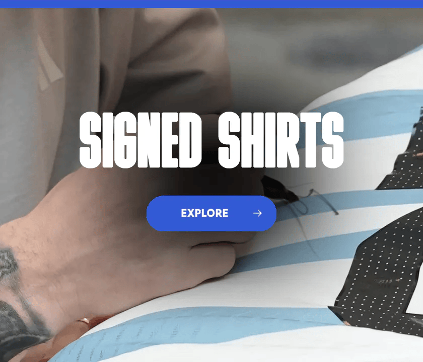 FIFA World Cup autographed jerseys
