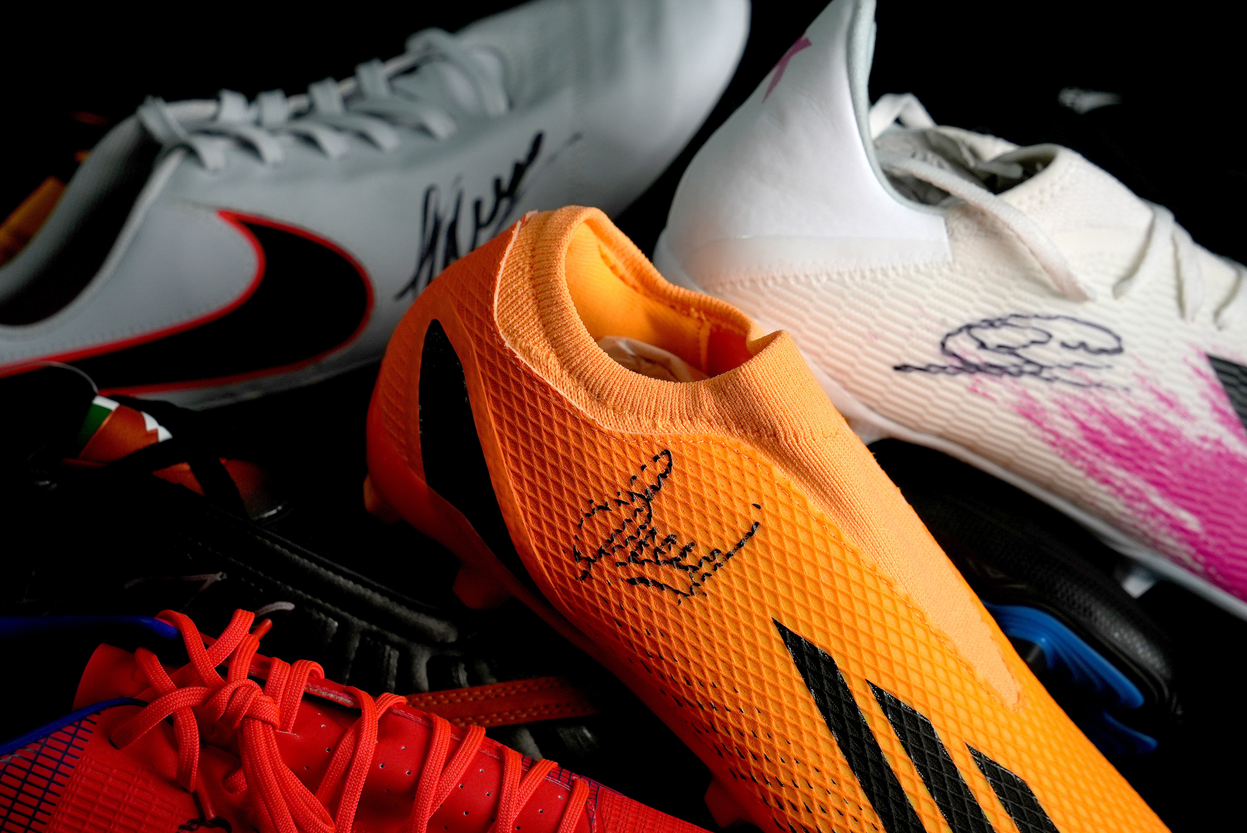 Mystery Memorabilia - Signed boots