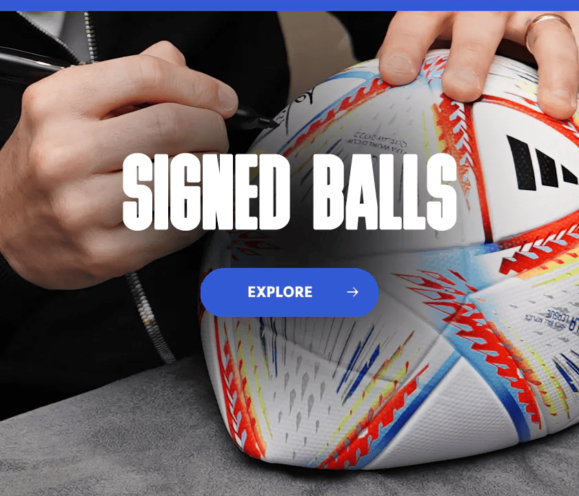 FIFA World Cup signed soccer balls