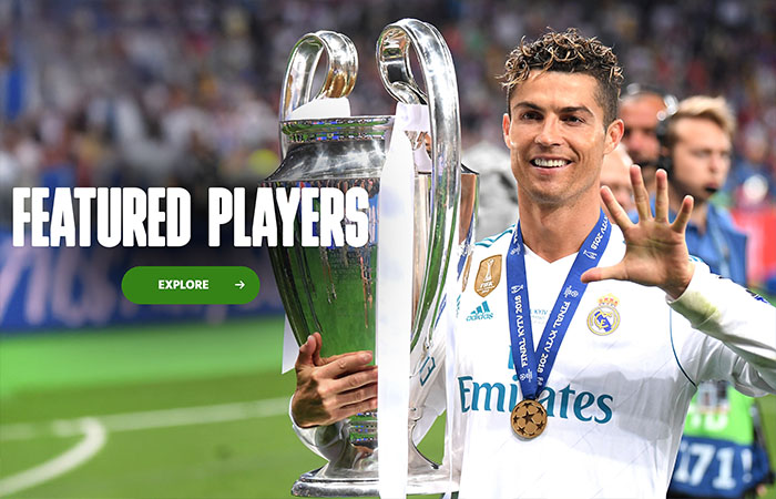 UEFA Champions League Featured Players