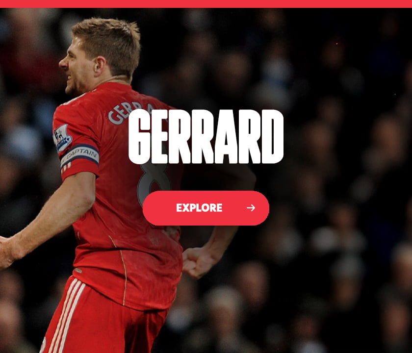 Steven Gerrard — Official UEFA Champions League signed memorabilia
