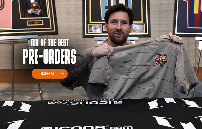 Pre-Order signed memorabilia