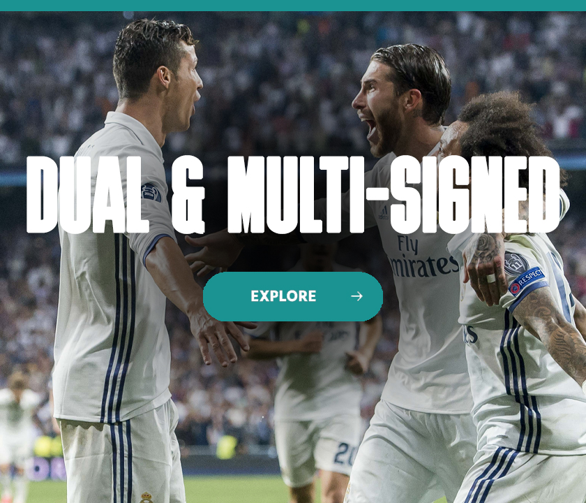 Dual & Multi-Signed — UEFA Champions League