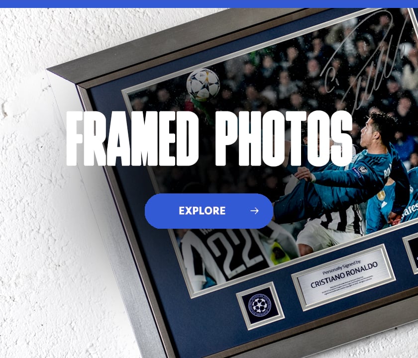 UEFA Champions League framed photos