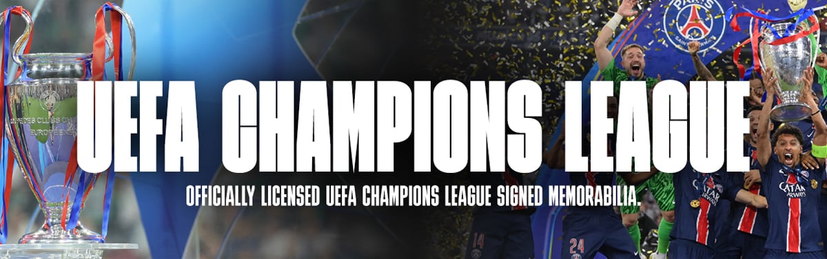UEFA Champions League — Official Signed Memorabilia from Icons.com