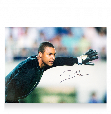 Dida Autographed Brazil Photo