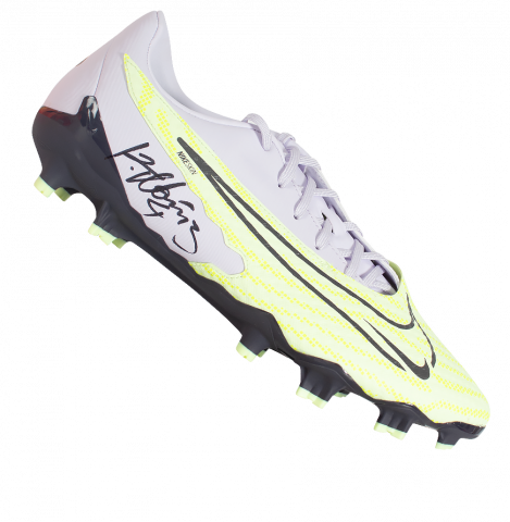 Rafael Marquez Autographed Silver Nike Phantom GX Academy Cleat
