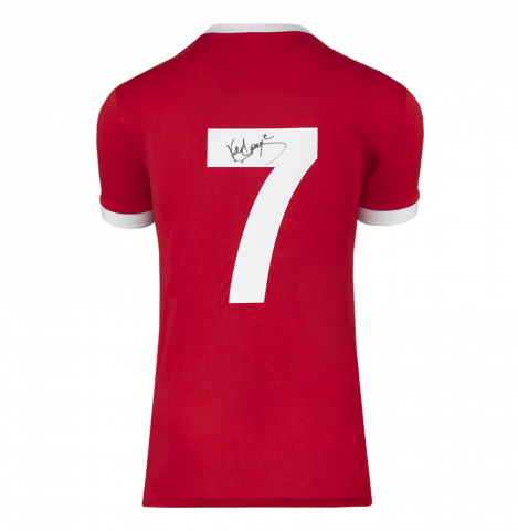 Kenny Dalglish Back Signed Liverpool FC 1978 Home Shirt In Deluxe Packaging